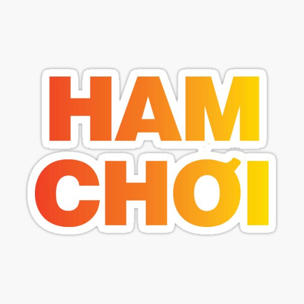 "Ham Choi" Sticker for Sale by kristickers Redbubble