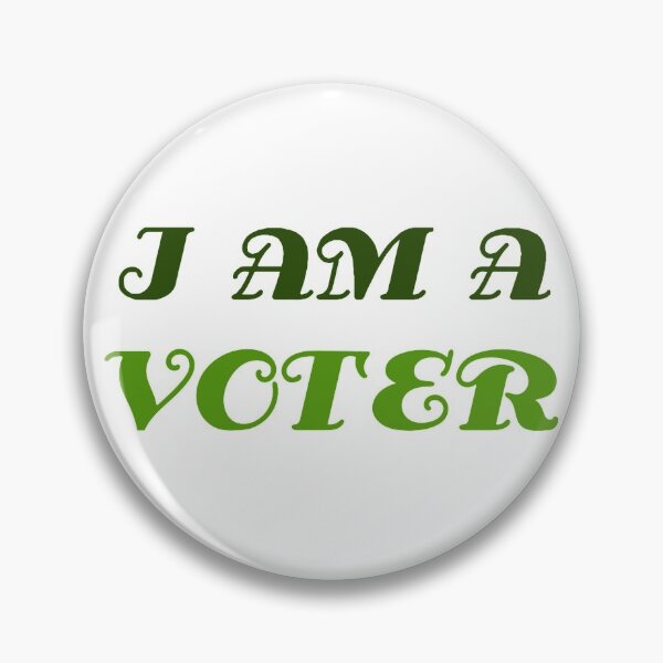 Item preview, i am a voter designed and sold by graphicgal.