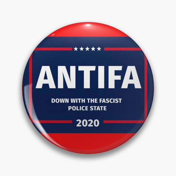 Item preview, ANTIFA - Down With The Fascist Police State designed and sold by SedgeWren.