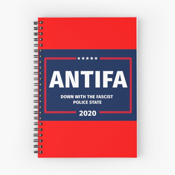 Item preview, ANTIFA - Down With The Fascist Police State designed and sold by SedgeWren.