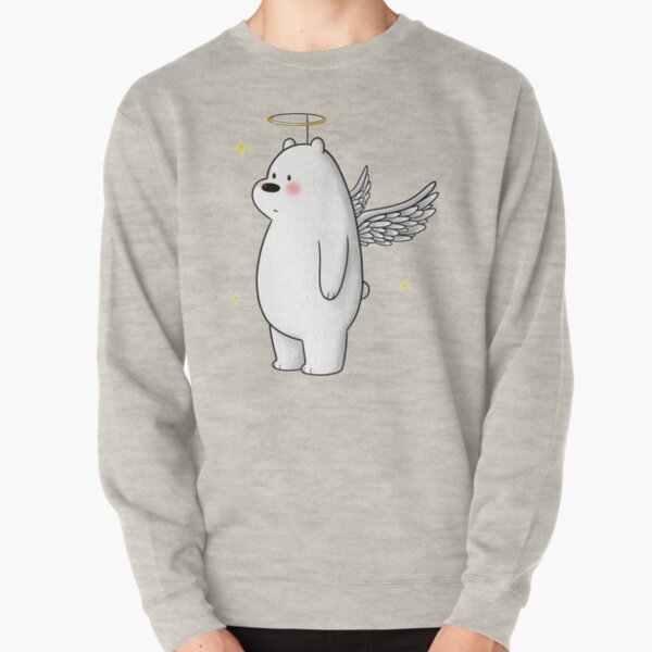 Ice Bear Angel Pullover Sweatshirt