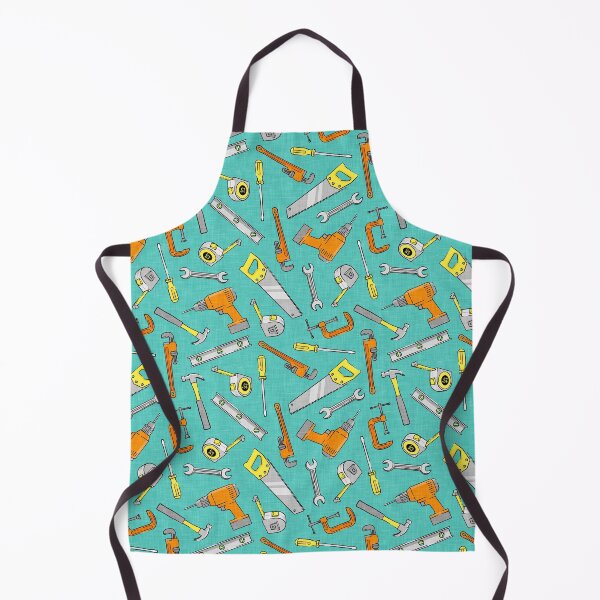 Item preview, Handyman Tools - Teal designed and sold by littlearrow.
