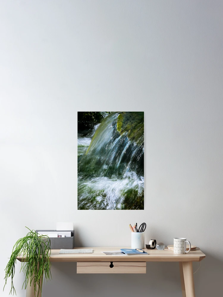 Thumbnail 2 of 3, Poster, Little Waterfall designed and sold by Ralph Goldsmith.