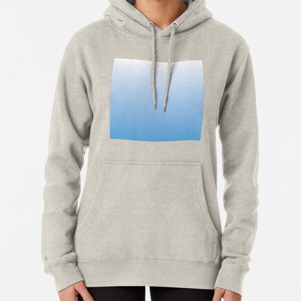 light blue fade hoodie