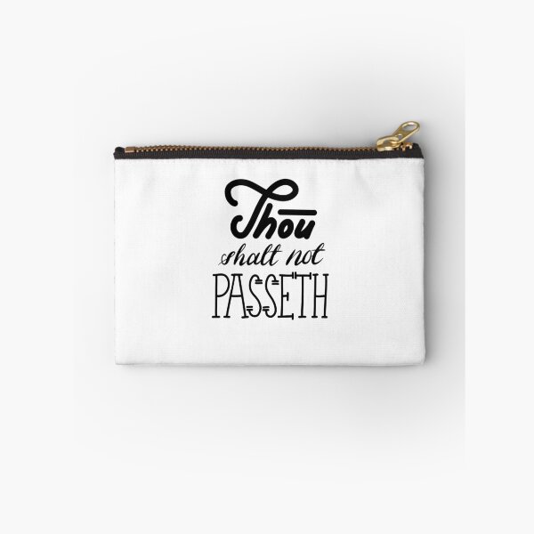 Item preview, Thou Shalt Not Passeth Lettering designed and sold by Winvalerie.