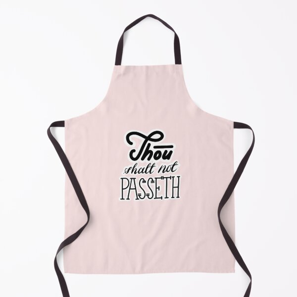 Item preview, Thou Shalt Not Passeth Lettering designed and sold by Winvalerie.