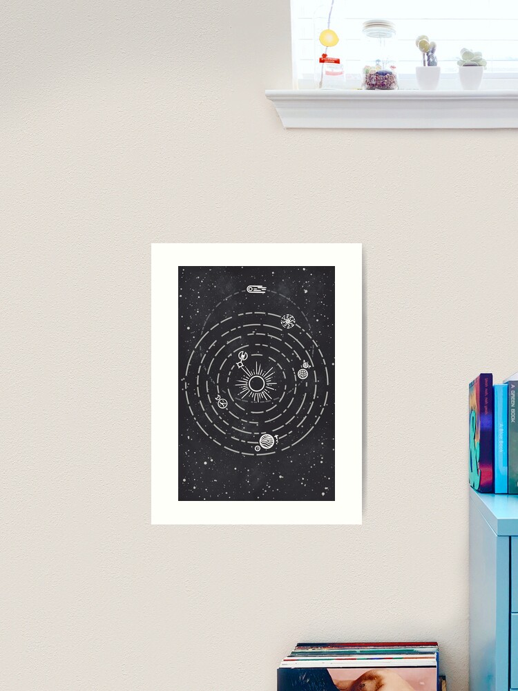 AndersonArt3D - Outer Wilds Solar System Poster