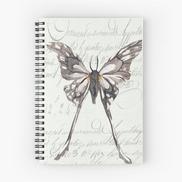 Item preview, Vintage Butterfly, French Script designed and sold by OliviaAndAva.