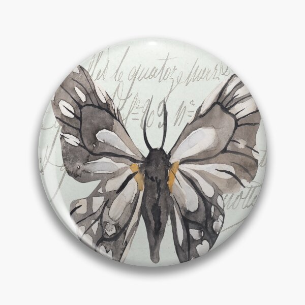 Item preview, Vintage Butterfly, French Script designed and sold by OliviaAndAva.