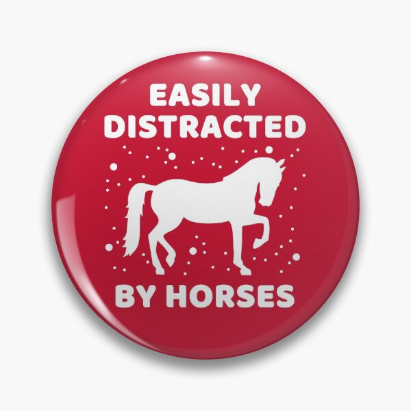 Item preview, Easily Distracted By Horses - Horses Lovers Best Gift #2 designed and sold by SalahBlt.