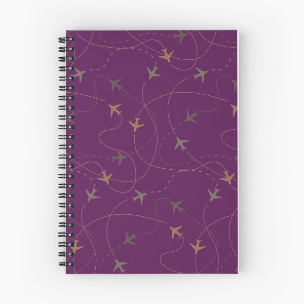 Item preview, Busy Airspace - Eggplant designed and sold by JumpSeatDesign.