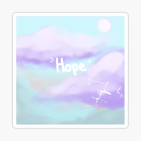 Item preview, "Hope" Inspirational Canvas designed and sold by FrostleafYT.