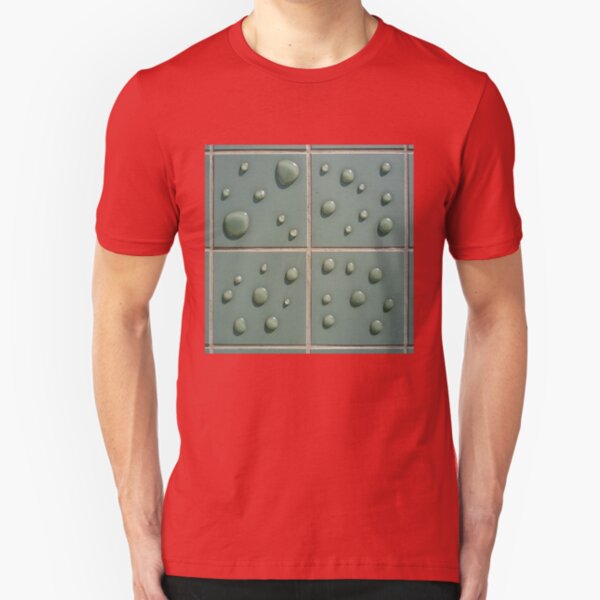 Droplets on the tiles (T-Shirt & iPhone case) Slim Fit T-Shirt