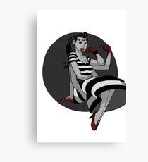 Black Widow Canvas Print