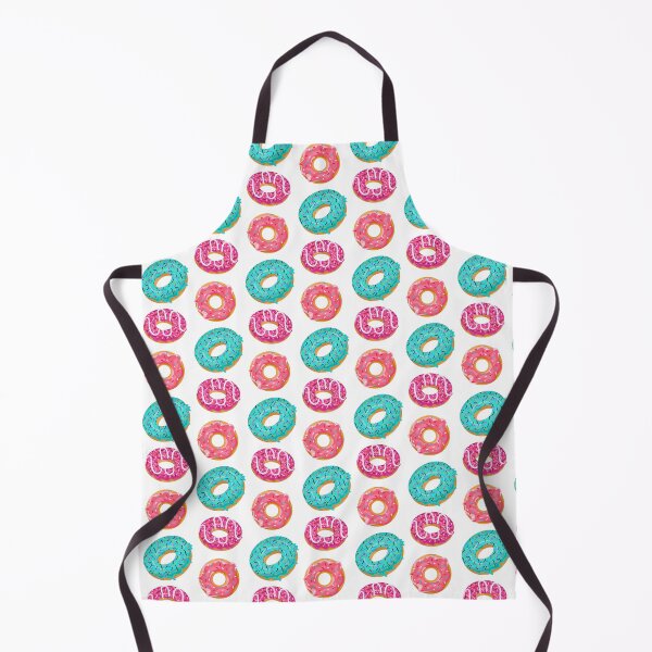 Item preview, Sugary Donut Pattern designed and sold by Cute and Funny Animal Art Designs.