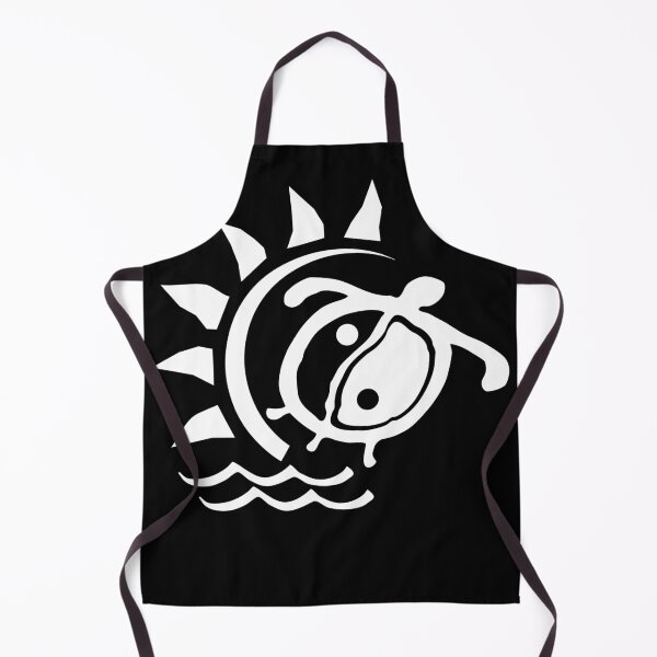 Item preview, Sun Wave Yin-Yang Turtle (White) designed and sold by BLACKSUN-SHOP.