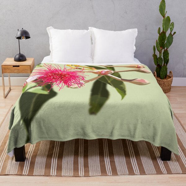 Item preview, Gumflowers - Green background designed and sold by ScreenQueenArt.
