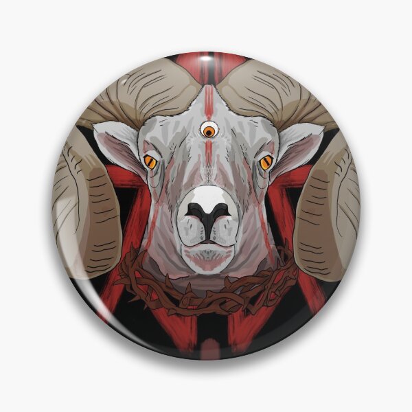 Item preview, Ram head designed and sold by RatKingRatz.