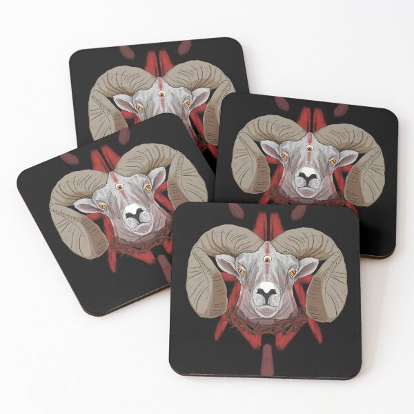 Item preview, Ram head designed and sold by RatKingRatz.