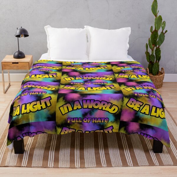 Item preview, In A World Full of Hate Be A Light - Neon Splashes of Color by Boo-da-chay designed and sold by Boo-da-chay.