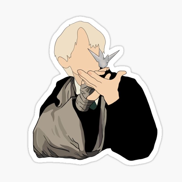 Draco Malfoy Stickers Redbubble - draco malfoy roblox decal