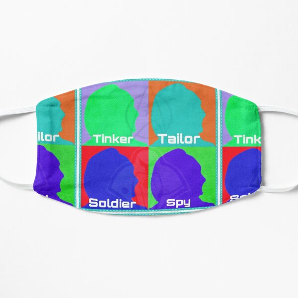 Murder Lizard Tinker Tailor Soldier Spy Fan Art Flat Mask