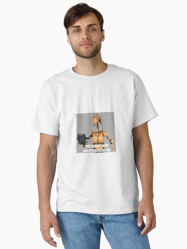 Thumbnail 1 of 7, Classic T-Shirt, Roger roger designed and sold by flabby-abby.