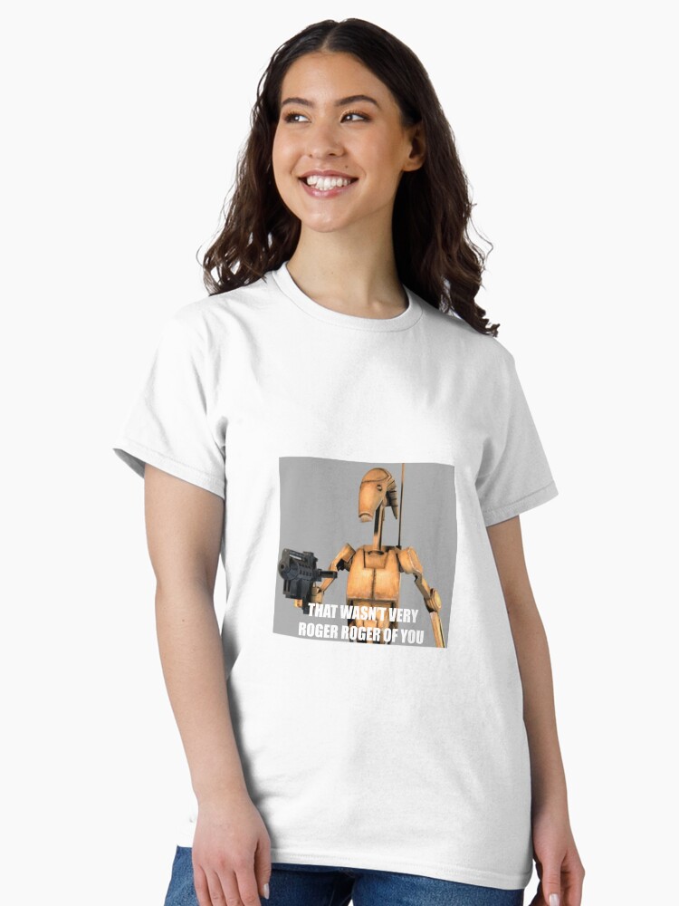 Thumbnail 2 of 7, Classic T-Shirt, Roger roger designed and sold by flabby-abby.