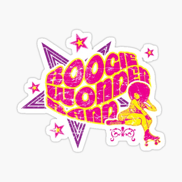 Boogie Roller Pink Sticker