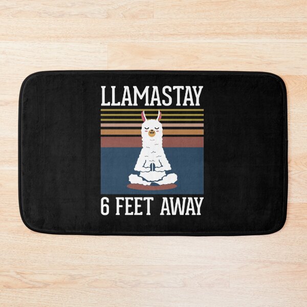 Item preview, Llama Social Distancing Llamastay 6 Feet Away designed and sold by hasanmasud.