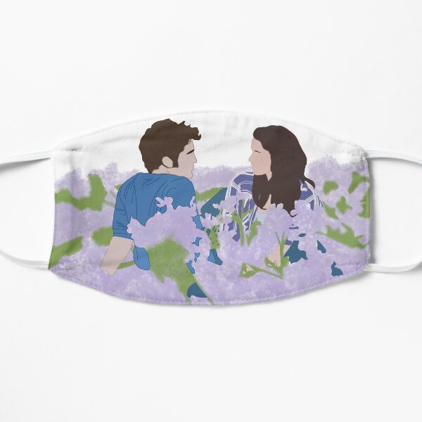 Bella and Edward in Twilight Meadow Scene Flat Mask