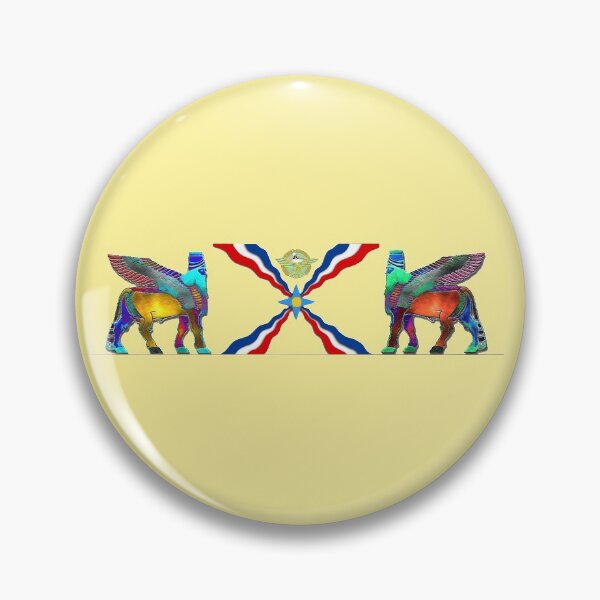 Item preview, Assyrian Flag And Lamassu designed and sold by doniainart.