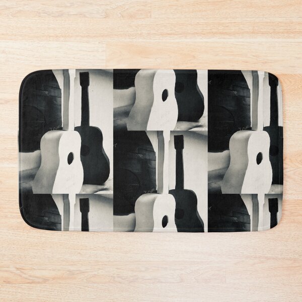Item preview, Black and White Ceramic Guitars  designed and sold by QuigleyArt.
