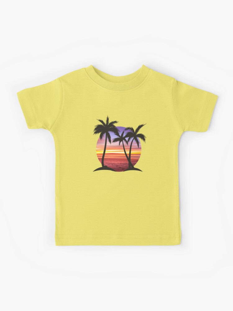 Womens Sunset Shirt Casual Ladies Cute Beach Graphic Tees