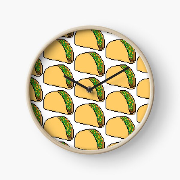 Pixel Taco Clock