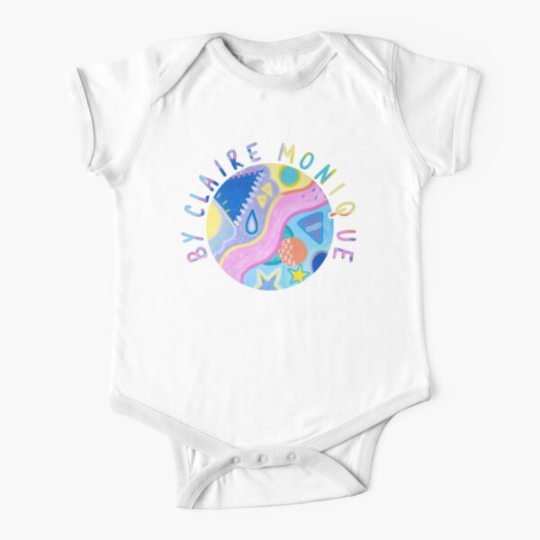 By Claire Monique Short Sleeve Baby One-Piece