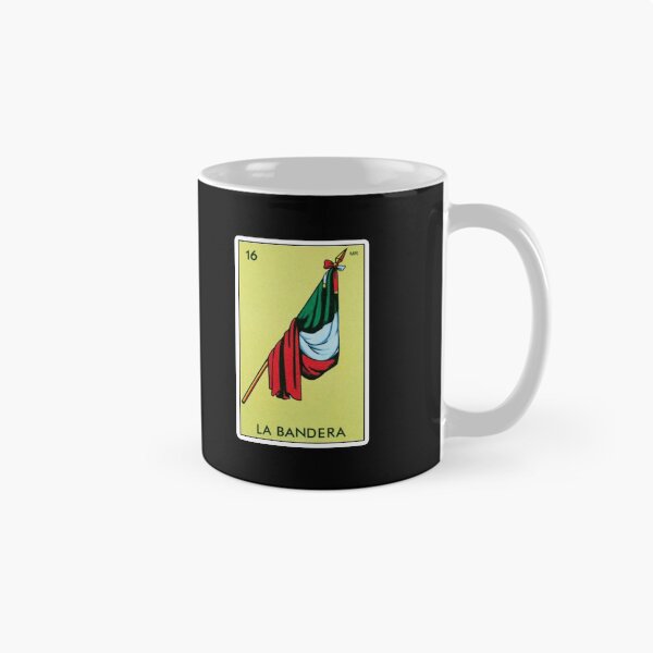 Artikelvorschau, La Bandera Loteria gift , La Bandera gift , Loteria Mexicana , Mexican lottery , Mexican bingo , mexican gifts , gifts for mexican men , gifts for mexican women entworfen und verkauft von Birthday Gifts.