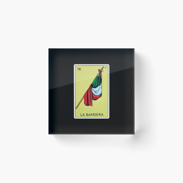 Artikelvorschau, La Bandera Loteria gift , La Bandera gift , Loteria Mexicana , Mexican lottery , Mexican bingo , mexican gifts , gifts for mexican men , gifts for mexican women entworfen und verkauft von Birthday Gifts.