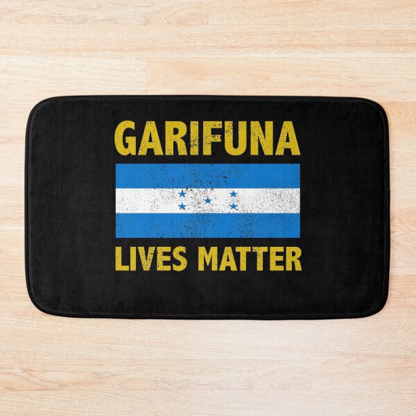 Item preview, Garifuna Lives Matter With Distressed Honduras Flag designed and sold by masterbones.