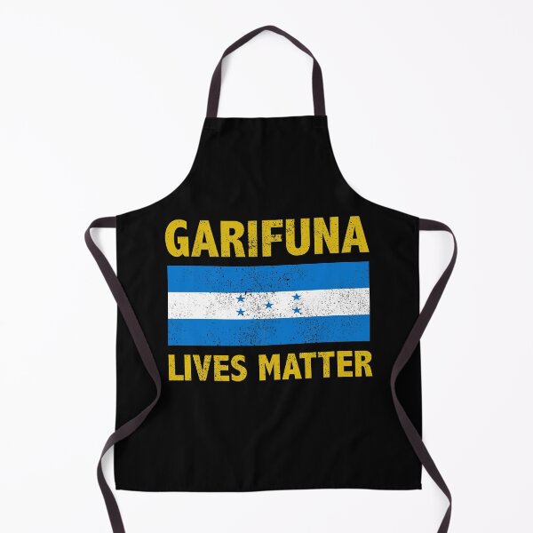 Item preview, Garifuna Lives Matter With Distressed Honduras Flag designed and sold by masterbones.