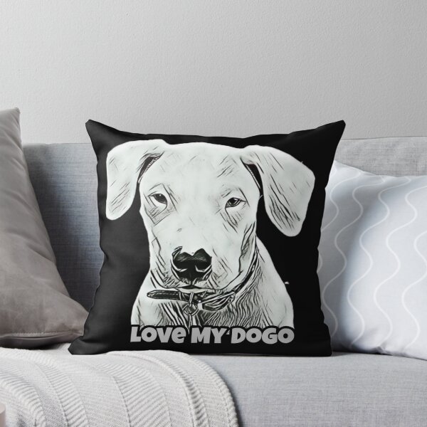 Item preview, Love My Dogo - Dogo Argentino Dog by Boo-da-chay designed and sold by Boo-da-chay.