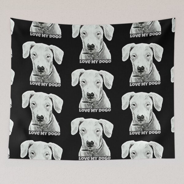 Item preview, Love My Dogo - Dogo Argentino Dog by Boo-da-chay designed and sold by Boo-da-chay.