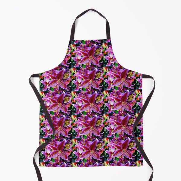 Item preview, Deep Magenta Lilies designed and sold by Elaine Bawden.