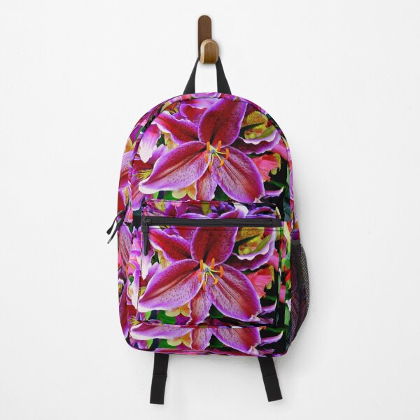 Item preview, Deep Magenta Lilies designed and sold by Elaine Bawden.
