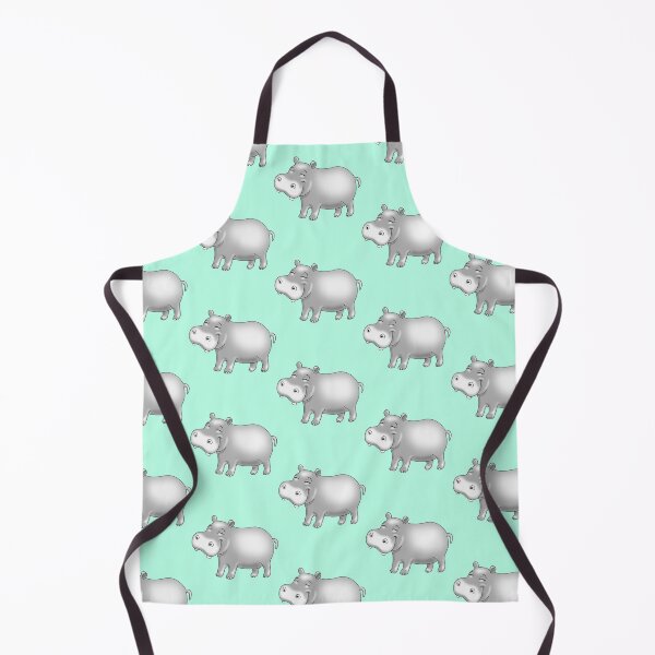 Item preview, Copy of Copy of Hippo Cute Hippopotamus on light green designed and sold by pablomendoza.