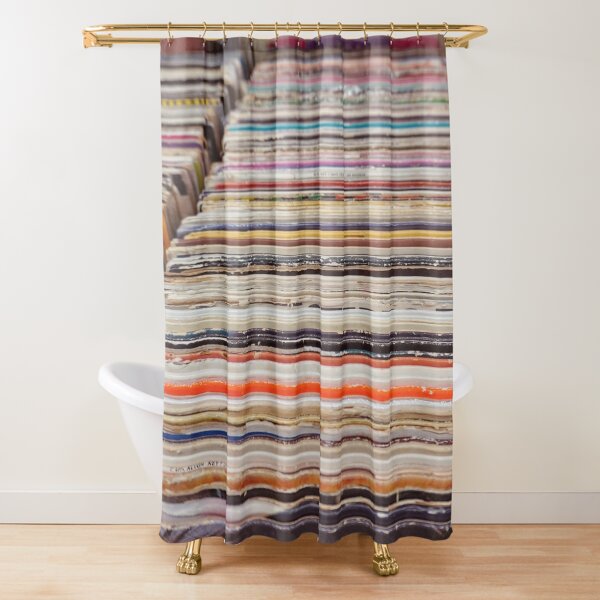 Ultimate Vinyl Record Collection Shower Curtain for Sale by