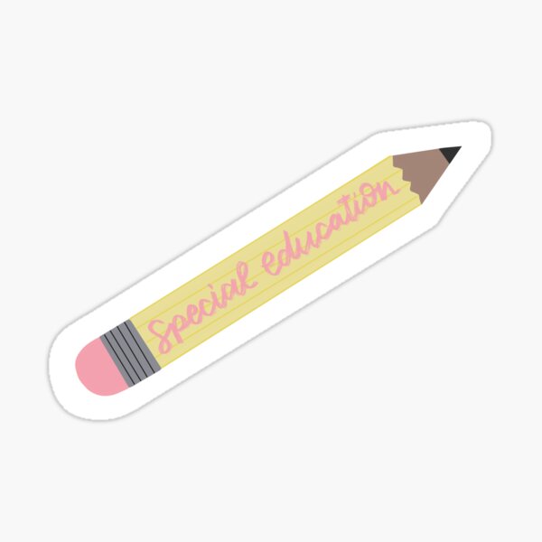 Special Education pencil sticker  Sticker