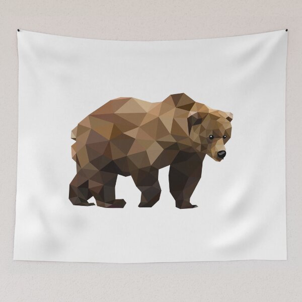 Item preview, Bear walking designed and sold by PhoenixandWild.