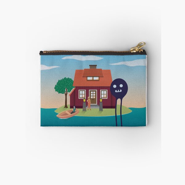 Item preview, A Monster Visits The Island designed and sold by thevectorhead.