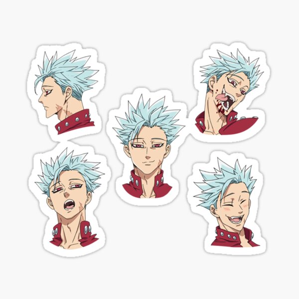 The Seven Deadly Sins Meliodas Manga Sticker